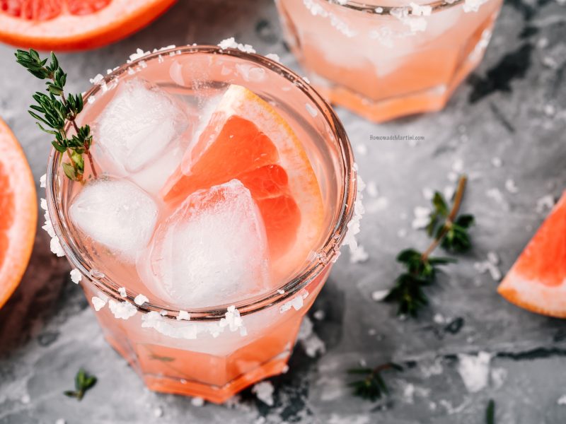 Low Calorie Paloma Drink