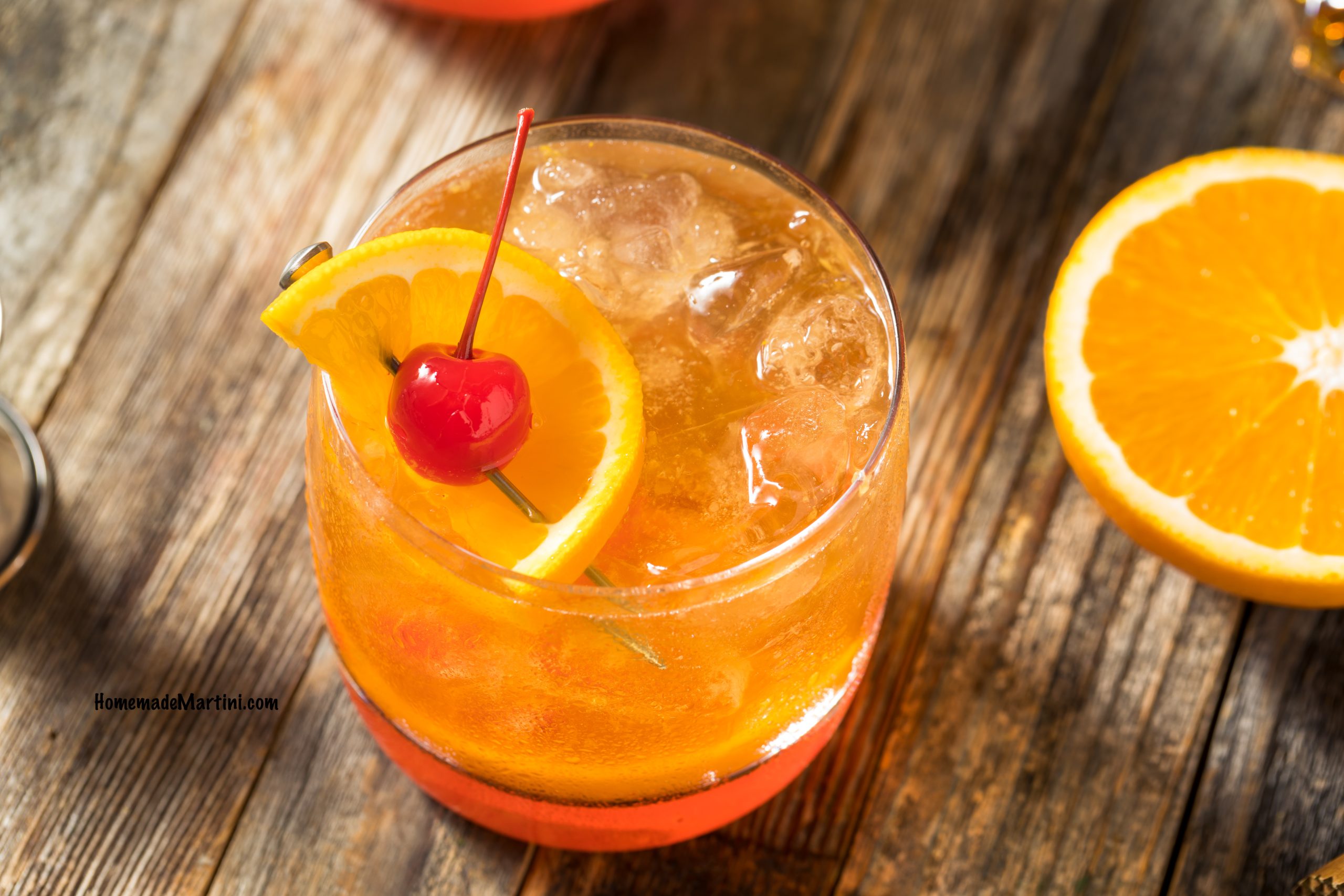 Alcohol Free Old Fashioned Drink